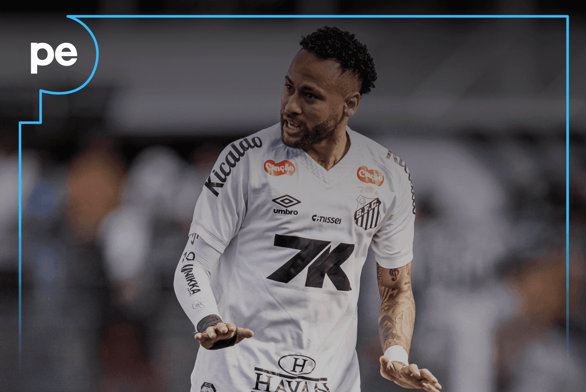 Neymar volta a jogar após 48 dias afastado dos gramados e é dúvida contra o Palmeiras