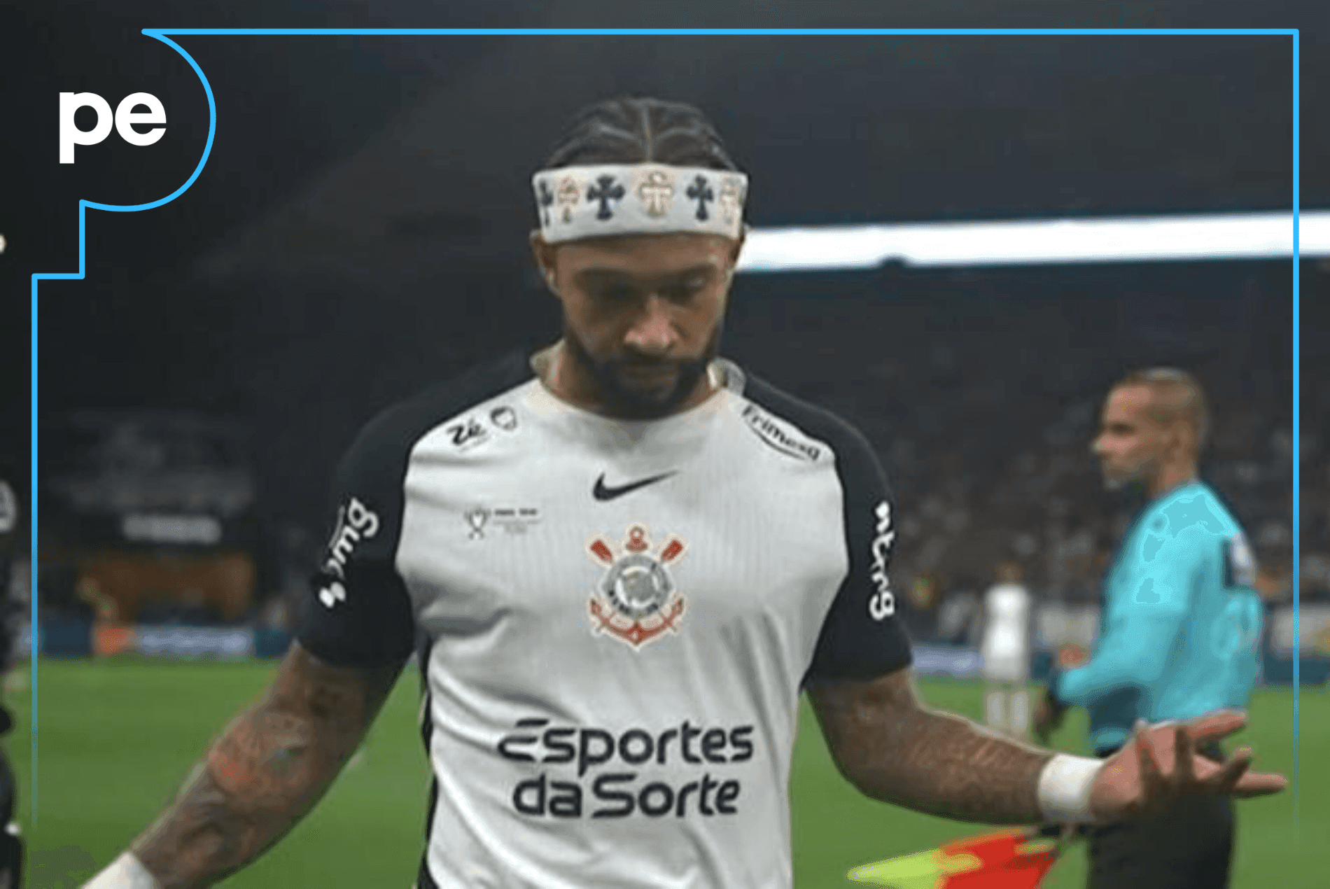 Memphis Depay SE REVOLTA com Dorival após SUBSTITUIÇÃO na final da Copa do Brasil