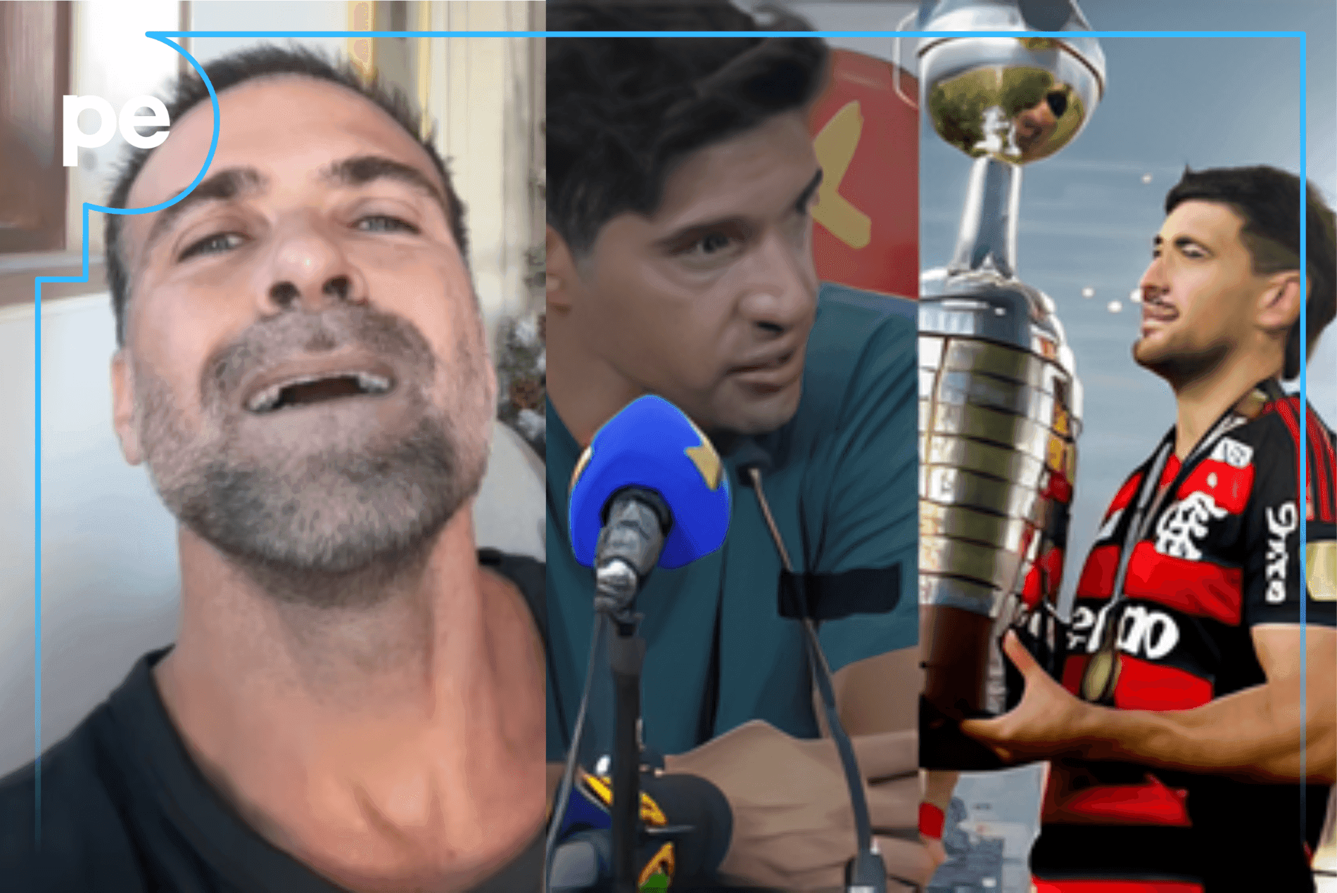 Abel SEGUE RECLAMANDO do VAR na final da Libertadores e Pilhado REBATE: “Que forçação”